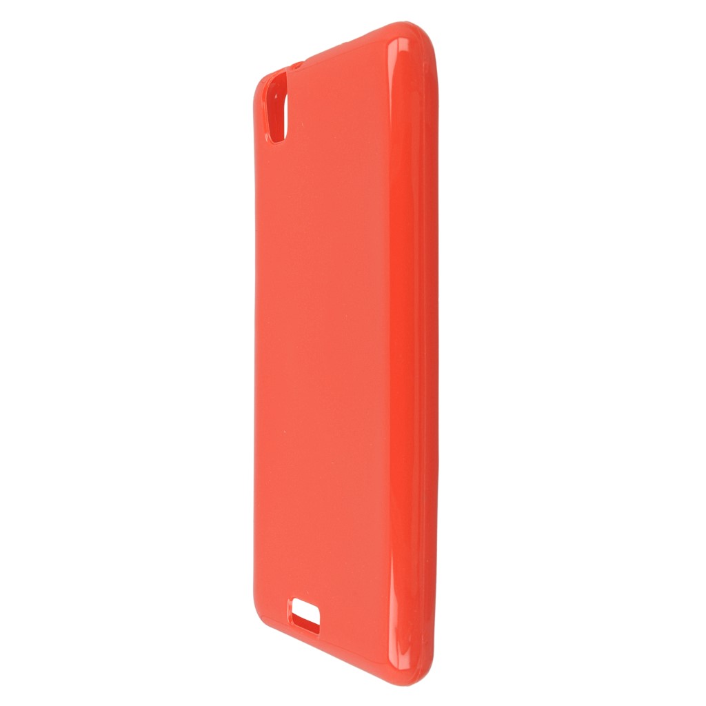 Pokrowiec oryginalne silikonowe etui BACK CASE czerwony myPhone Q-Smart Plus / 6