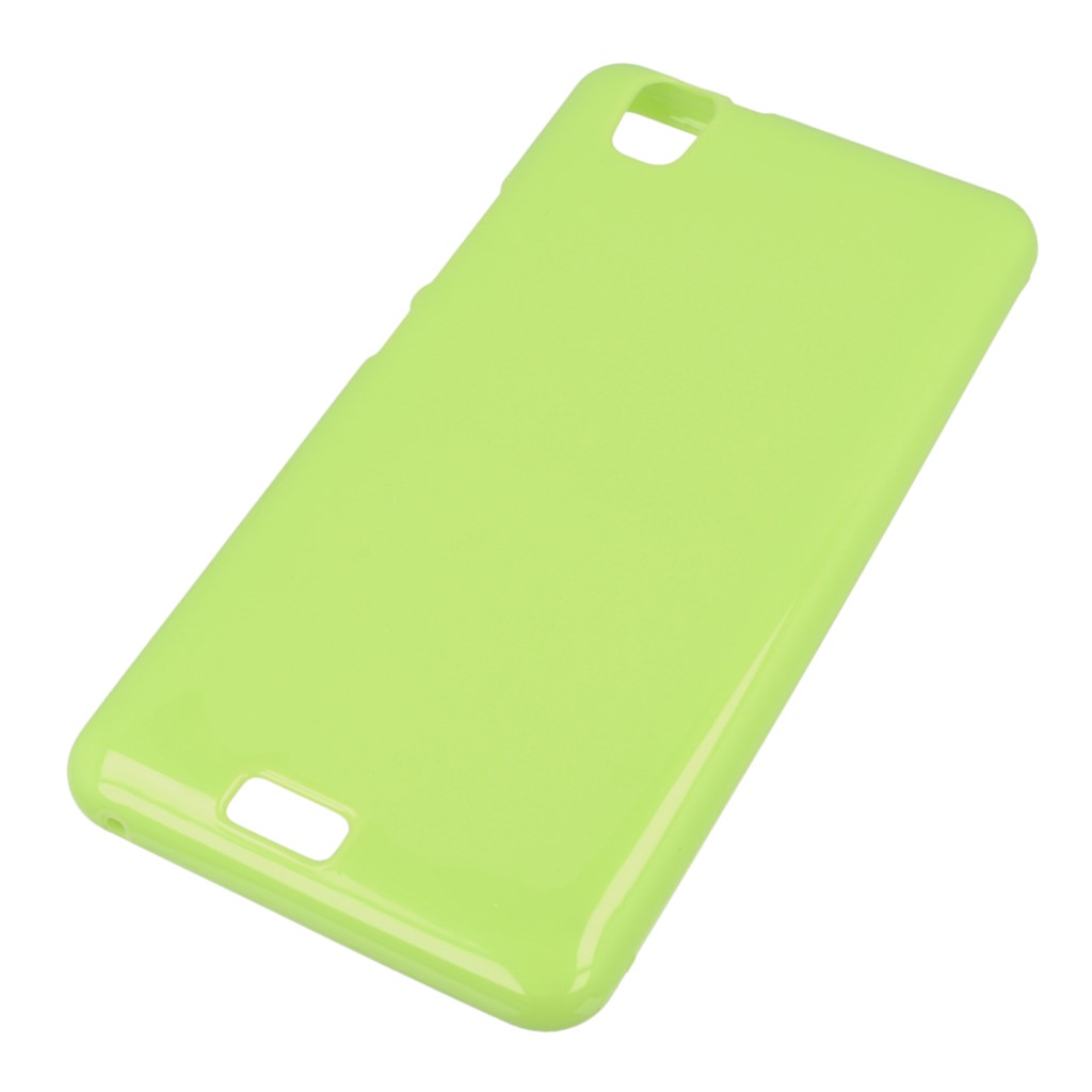 Pokrowiec oryginalne silikonowe etui BACK CASE zielony myPhone Q-Smart Plus