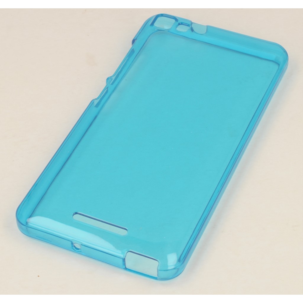 Pokrowiec oryginalne silikonowe etui BACK CASE niebieskie myPhone L-Line