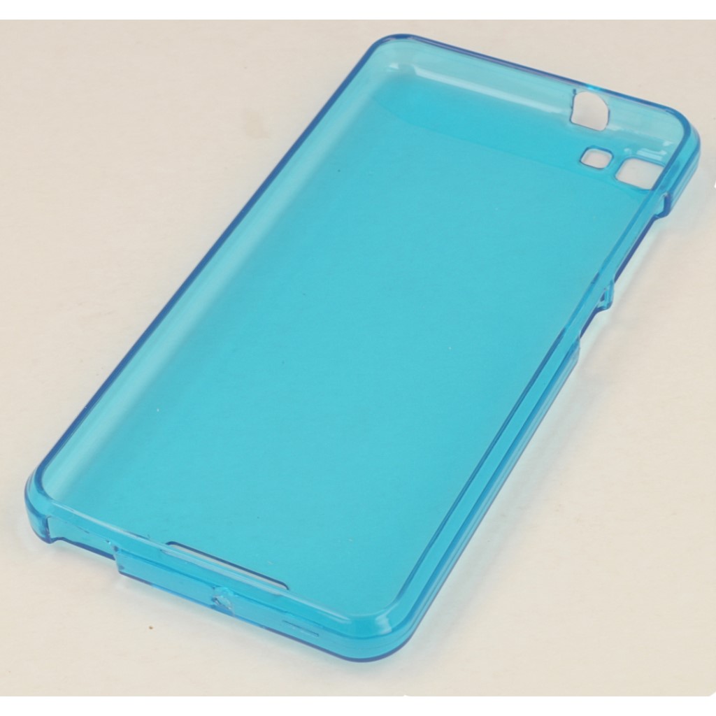 Pokrowiec oryginalne silikonowe etui BACK CASE niebieskie myPhone L-Line / 3