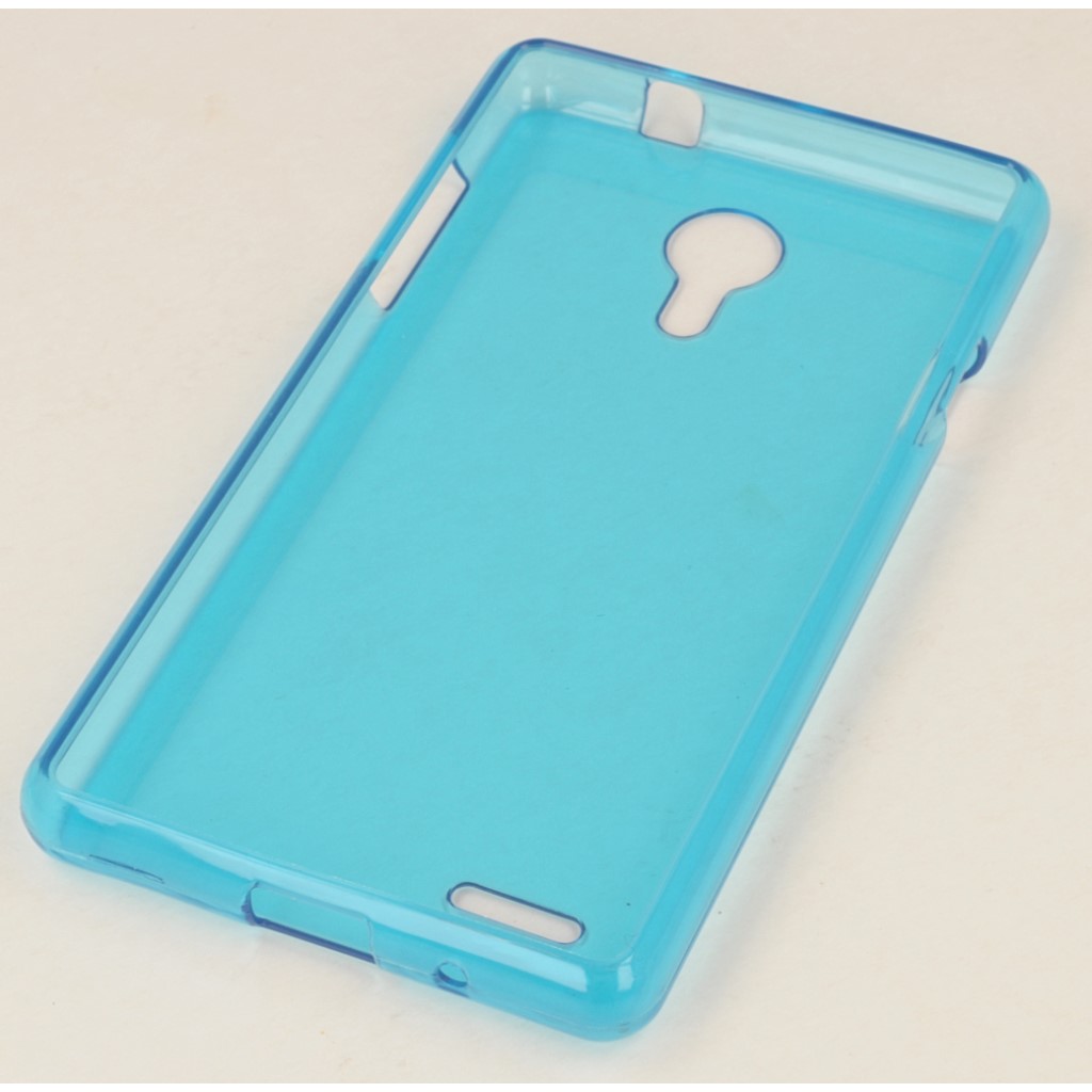 Pokrowiec oryginalne COMPACT silikonowe etui BACK CASE niebieskie myPhone Compact / 3
