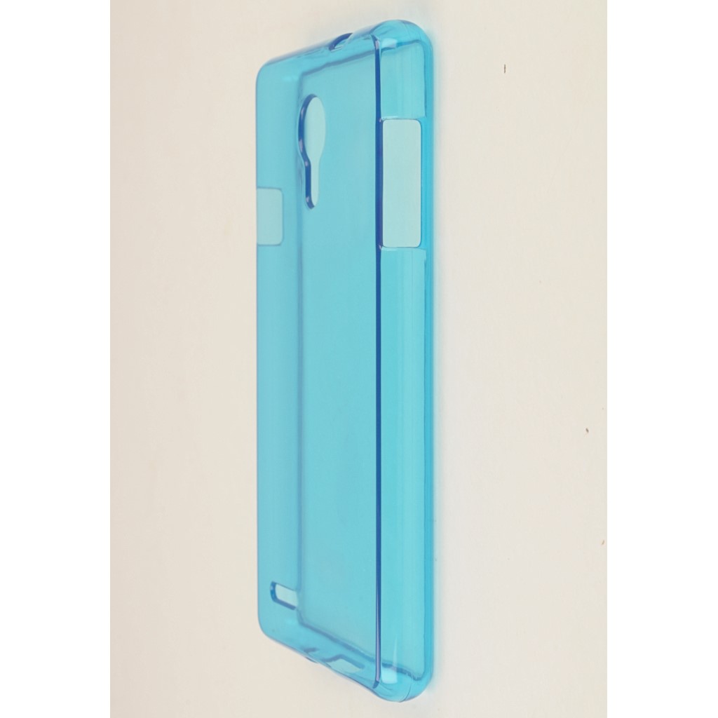 Pokrowiec oryginalne COMPACT silikonowe etui BACK CASE niebieskie myPhone Compact / 6