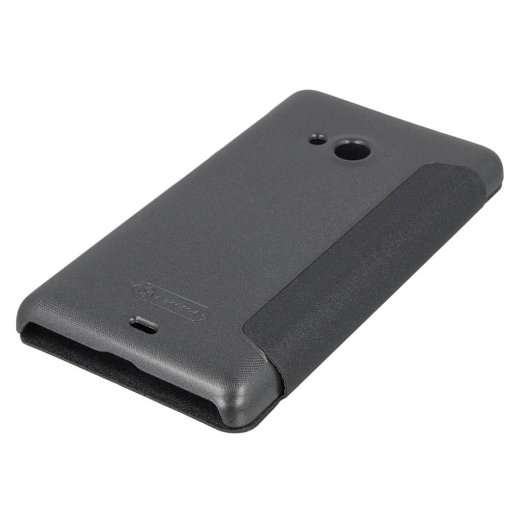 Pokrowiec etui NILLKIN SPARKLE czarne Microsoft Lumia 430 Dual SIM / 3
