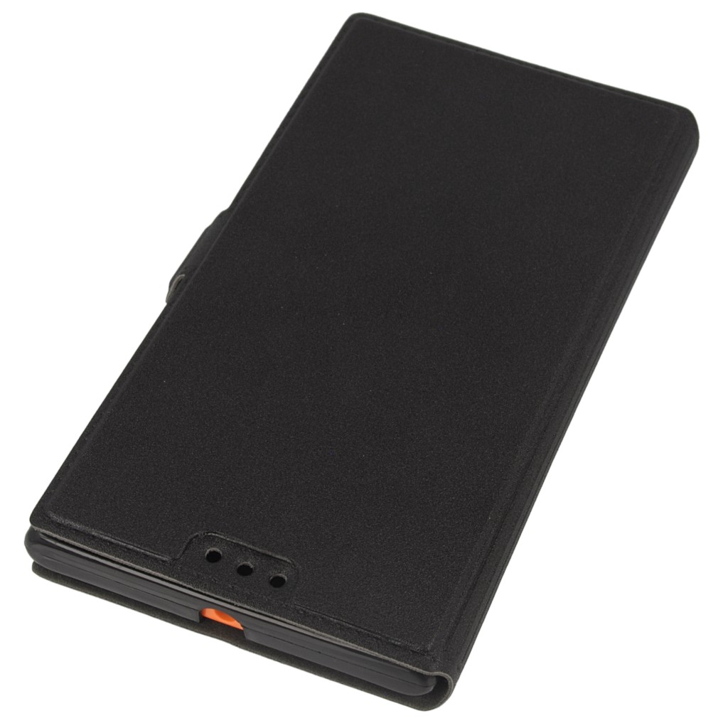 Pokrowiec etui Flexi Book czarne NOKIA Lumia 730 / 3