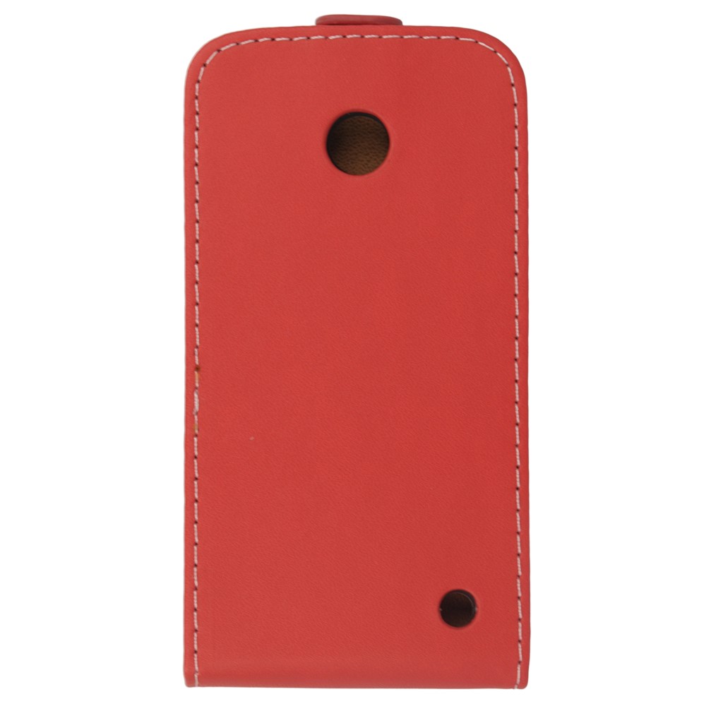 Pokrowiec z klapk na magnes Prestige Slim Flexi czerwony NOKIA Lumia 520 / 7