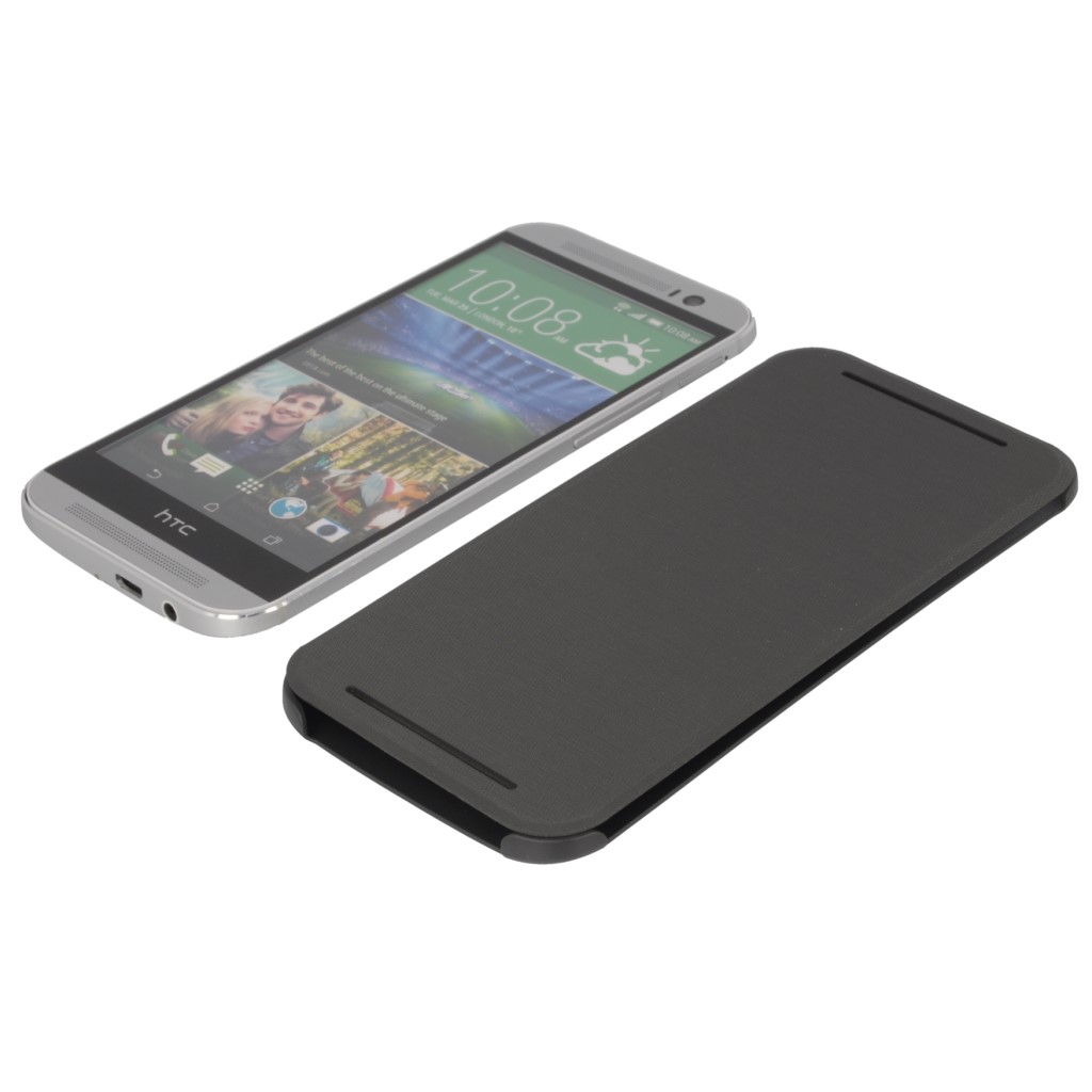 Pokrowiec etui Flip Case V941 oryginalne Grey HTC One M8 / 11