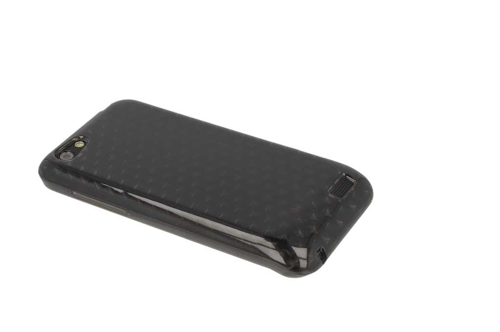 Pokrowiec silikonowe etui BACK CASE czarne HTC One V / 9