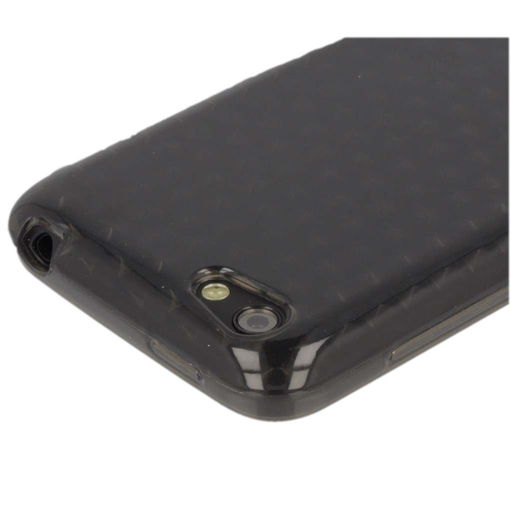 Pokrowiec silikonowe etui BACK CASE czarne HTC One V / 8