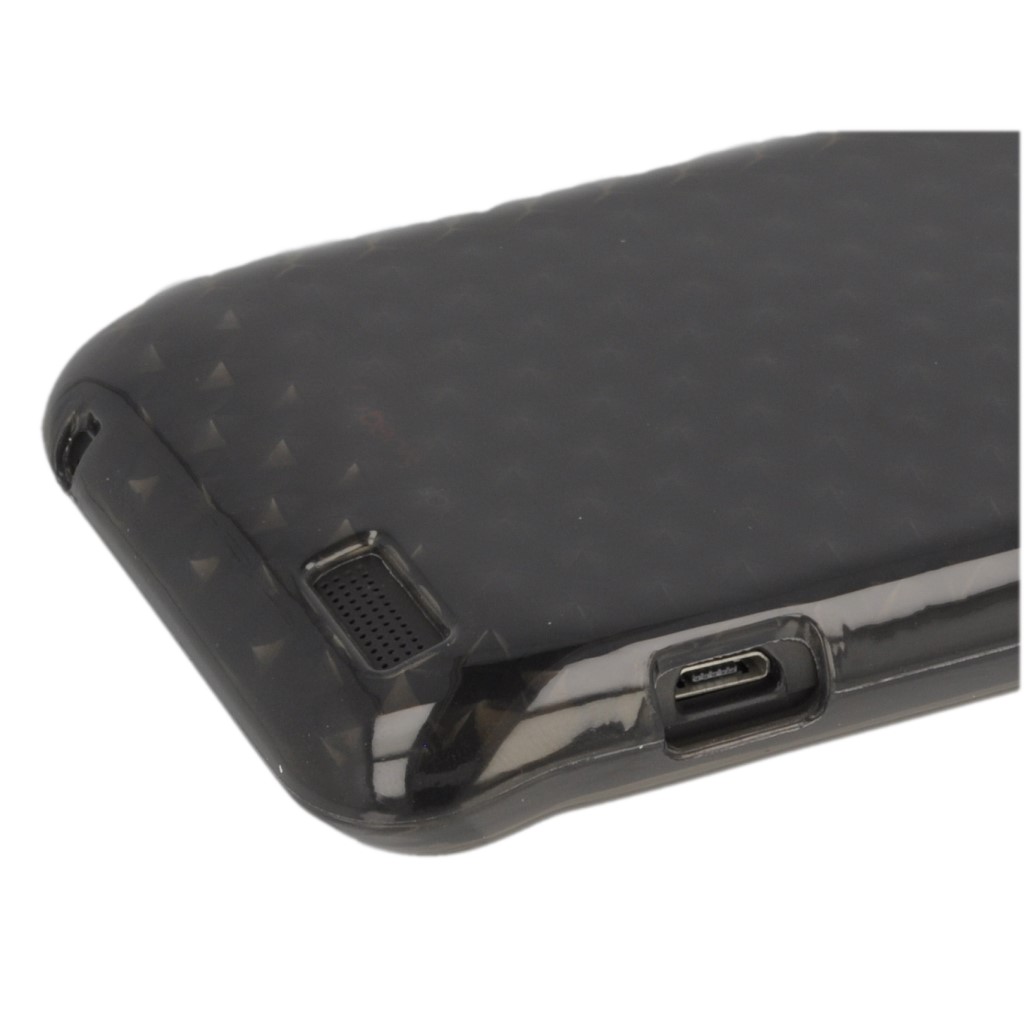 Pokrowiec silikonowe etui BACK CASE czarne HTC One V / 7