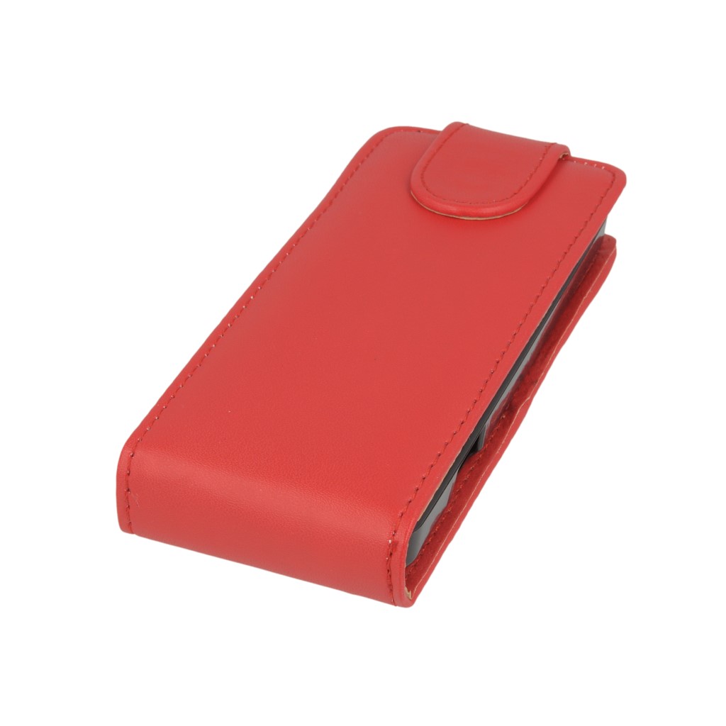 Pokrowiec z klapk na magnes Prestige czerwony SAMSUNG GT-S5611 / 2