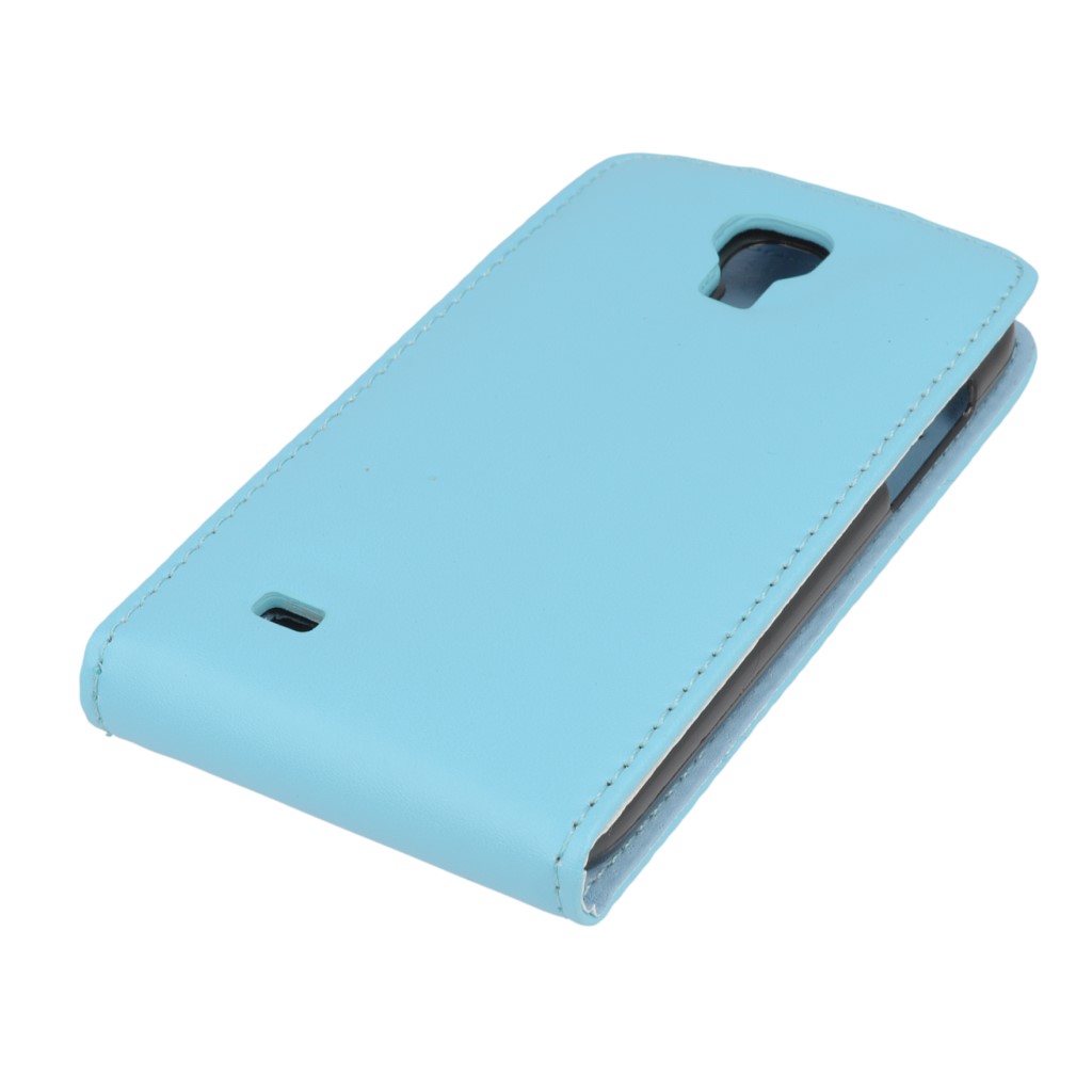 Pokrowiec z klapk na magnes Prestige niebieski SAMSUNG Galaxy S4 mini plus / 5