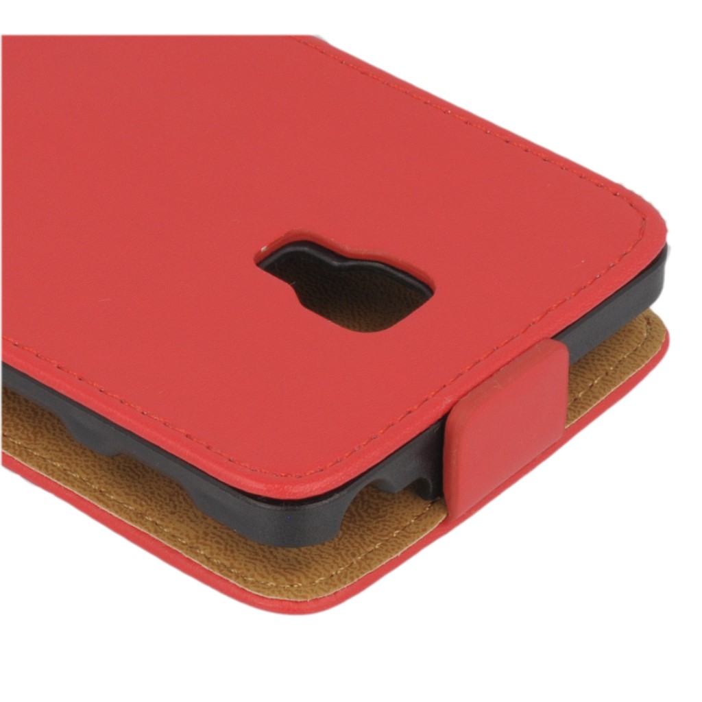 Pokrowiec z klapk na magnes Prestige Slim czerwony LG Swift L9 II / 4
