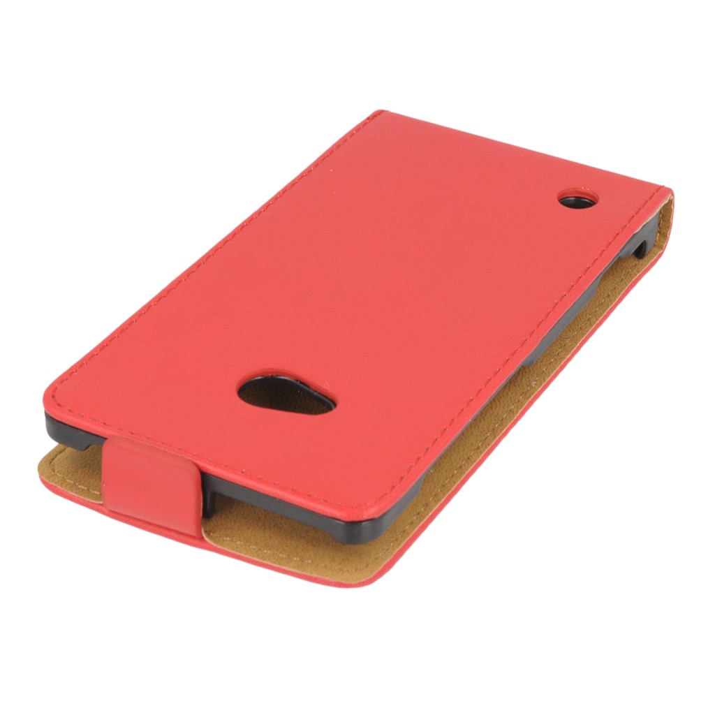 Pokrowiec z klapk na magnes Prestige Slim czerwony NOKIA Lumia 720 / 10