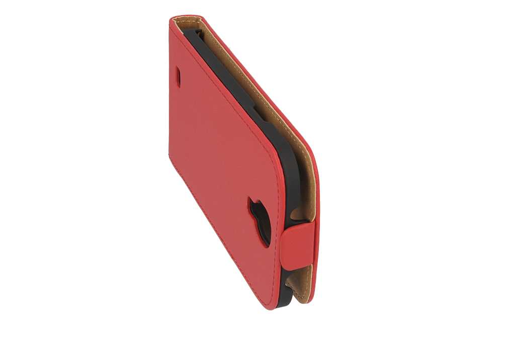 Pokrowiec z klapk na magnes Prestige Slim czerwony SAMSUNG GT-S7582 Galaxy S Duos 2 / 8