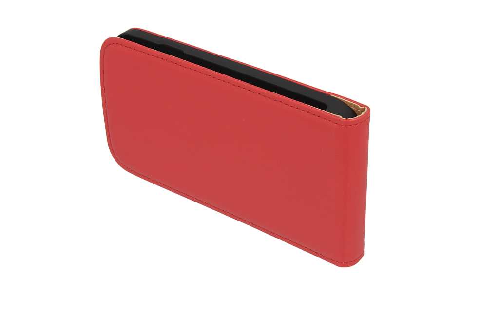 Pokrowiec z klapk na magnes Prestige Slim czerwony SAMSUNG GT-S7582 Galaxy S Duos 2 / 9