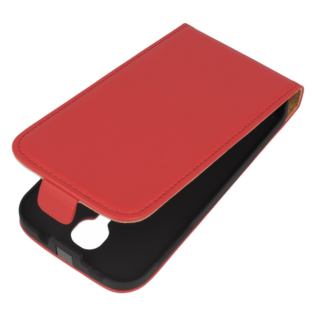 Pokrowiec z klapk na magnes Prestige Slim czerwony SAMSUNG GT-S7582 Galaxy S Duos 2