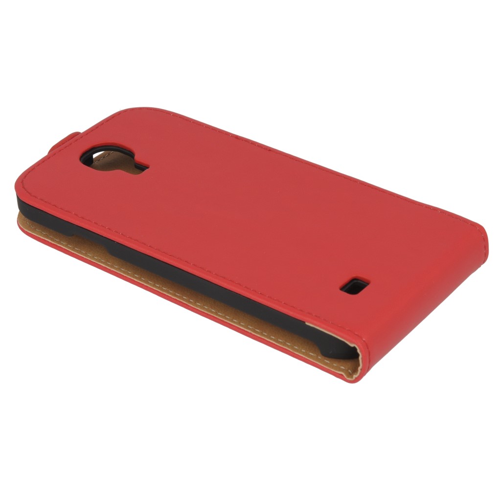 Pokrowiec z klapk na magnes Prestige Slim czerwony SAMSUNG GT-S7582 Galaxy S Duos 2 / 5