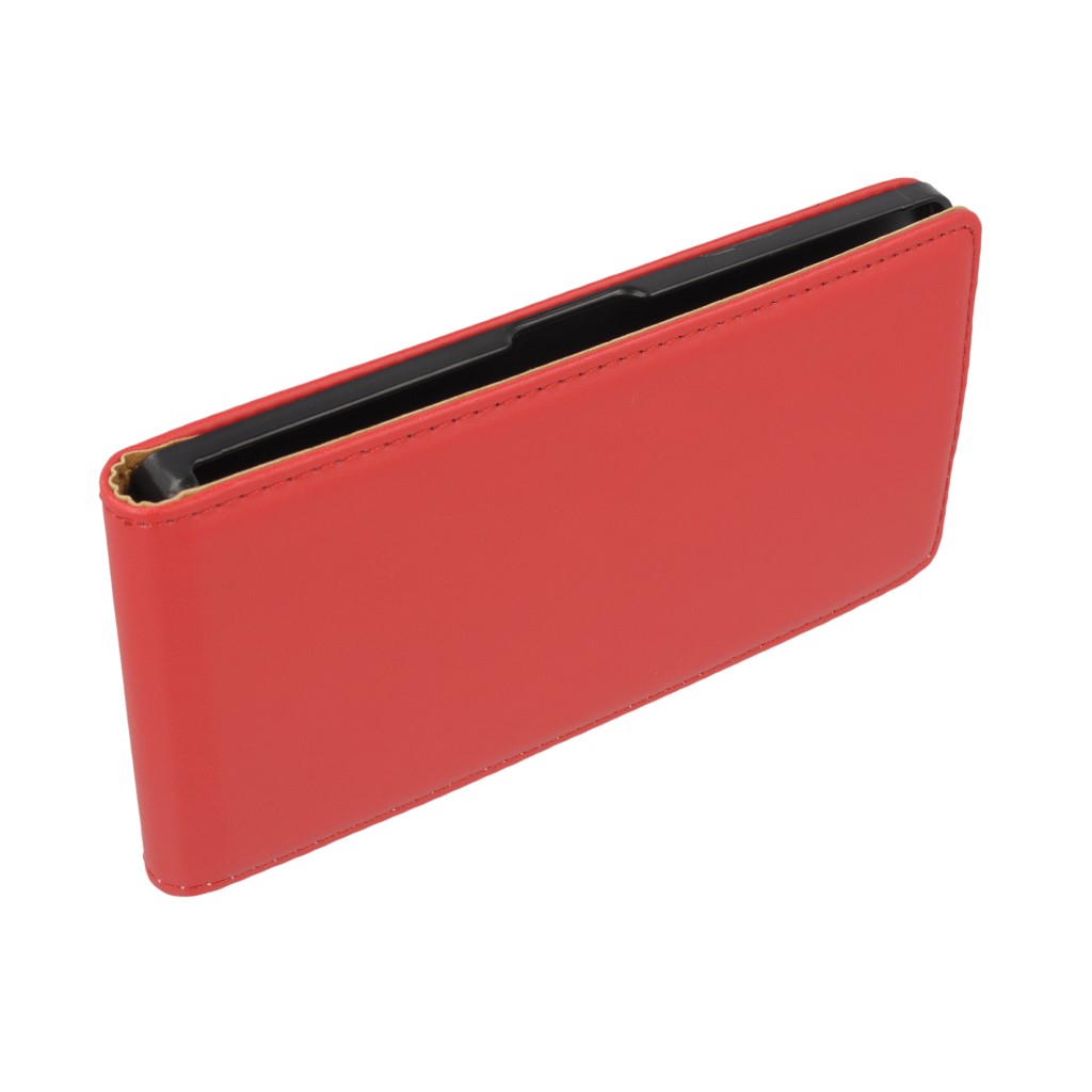 Pokrowiec z klapk na magnes Prestige Slim czerwony SONY Xperia Z1 / 9