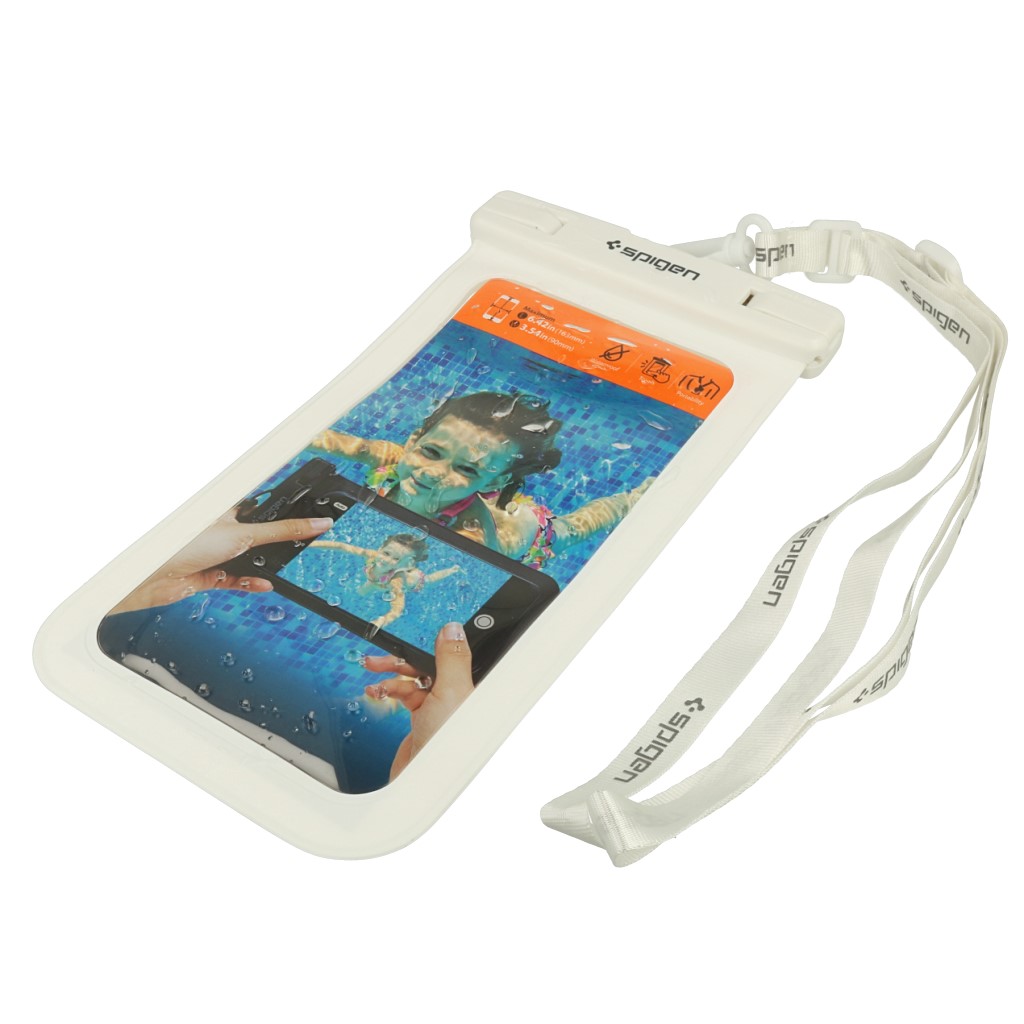 Pokrowiec etui wodoszczelne Spigen Velo A600 biae SAMSUNG Galaxy Note 4 / 8
