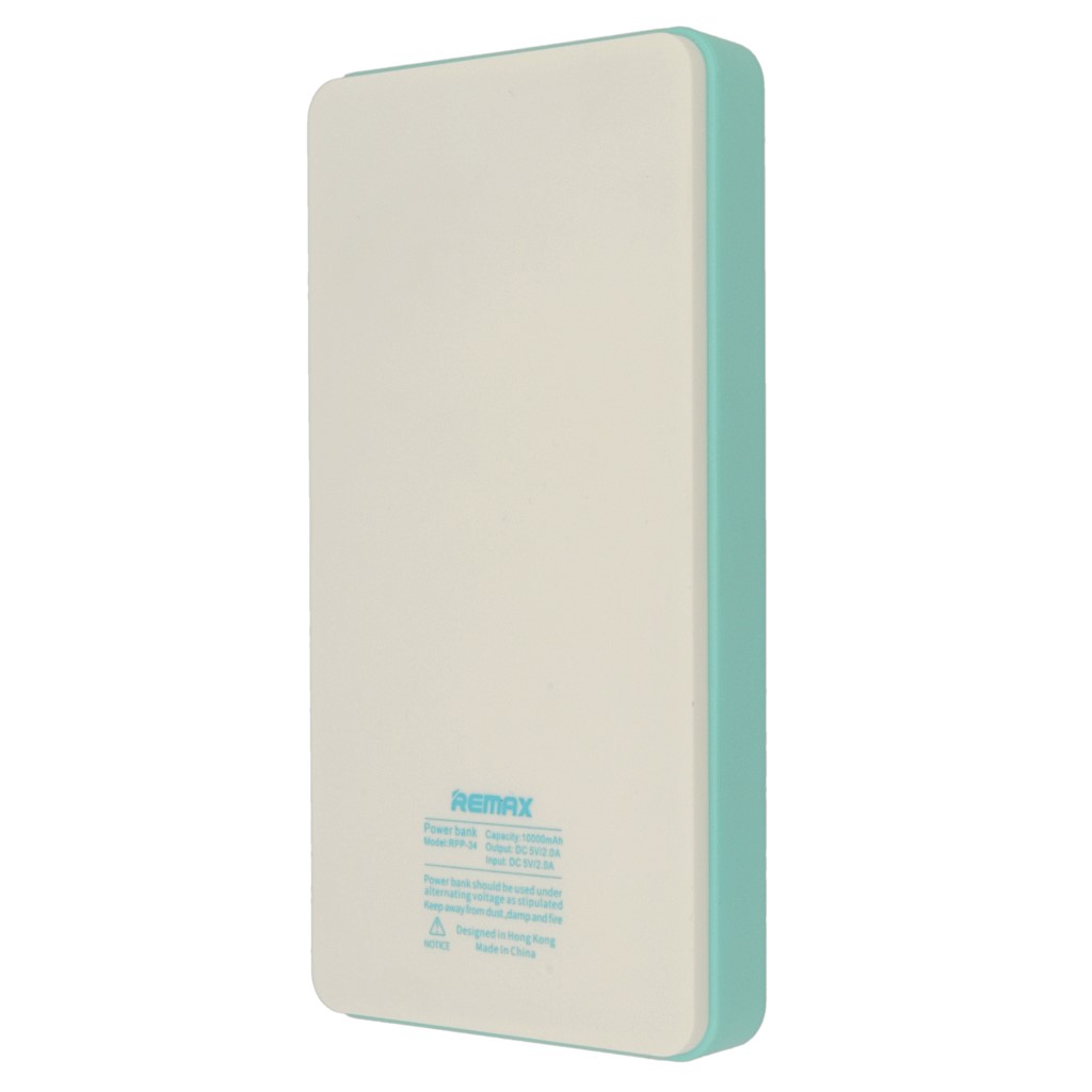 Power bank  Remax Muse Series 10000mah RPP-34 mitowy Oppo A15 / 2