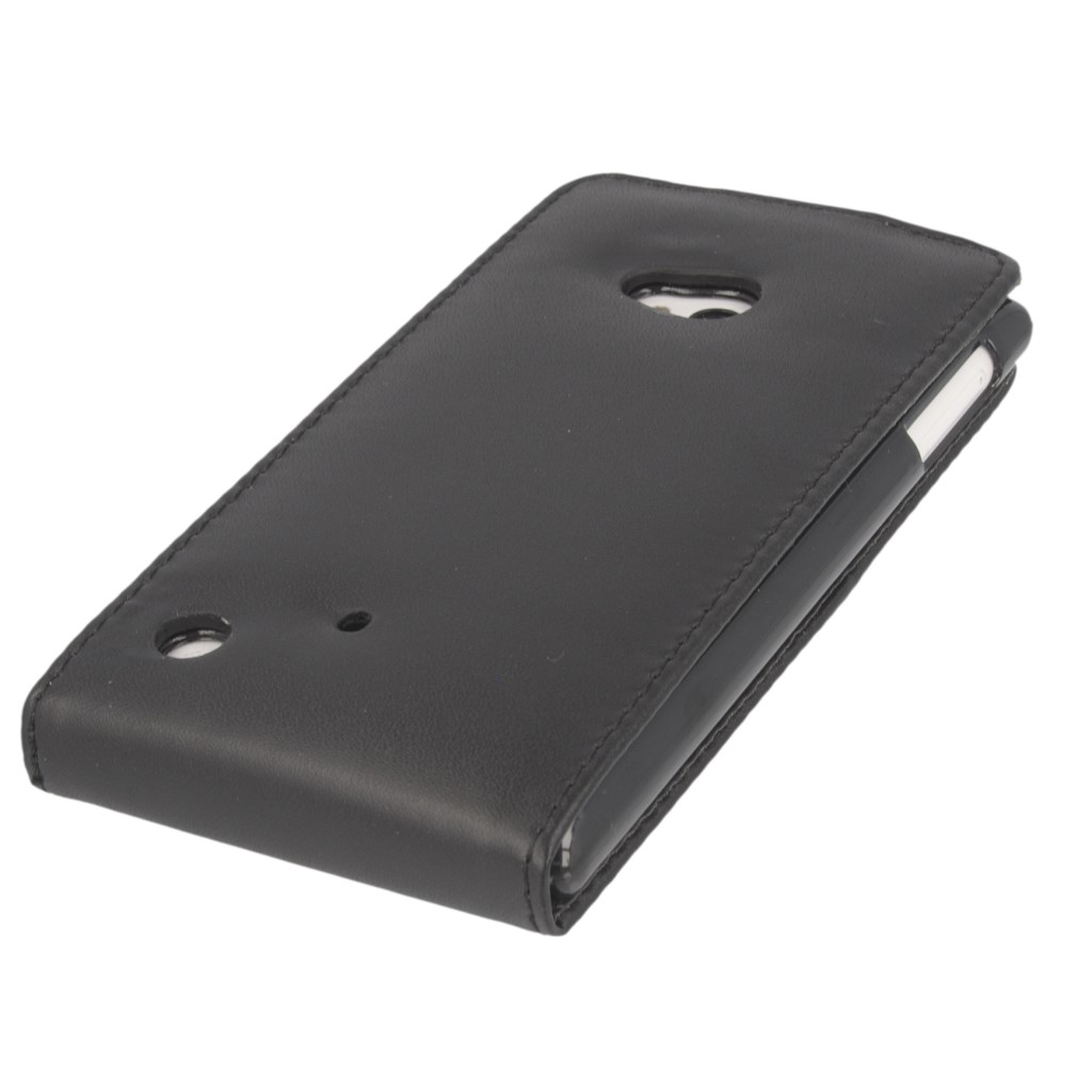 Pokrowiec z klapk na magnes Prestige czarny NOKIA Lumia 720 / 5