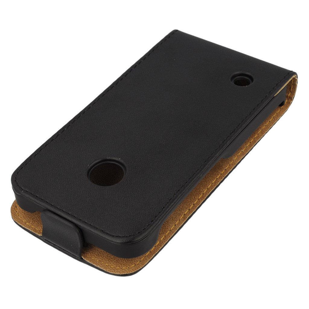 Pokrowiec z klapk na magnes Prestige Slim czarny NOKIA Lumia 530 / 6