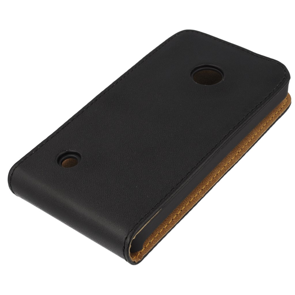 Pokrowiec z klapk na magnes Prestige Slim czarny NOKIA Lumia 530 / 5