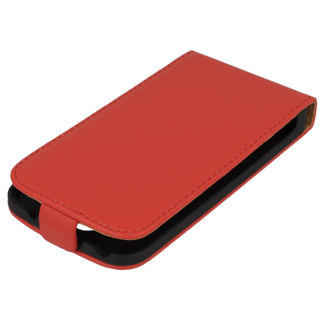 Pokrowiec z klapk na magnes Prestige Slim czerwony LG G2 Mini / 3