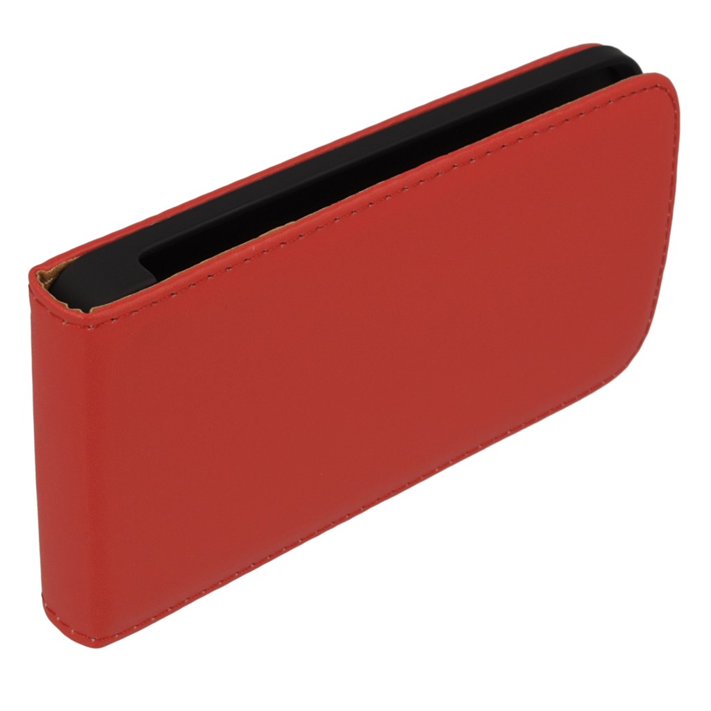 Pokrowiec z klapk na magnes Prestige Slim czerwony LG G2 Mini / 6