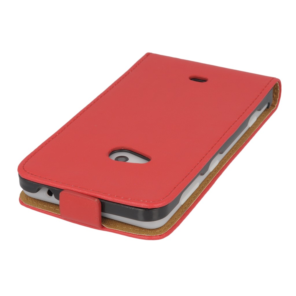 Pokrowiec z klapk na magnes Prestige Slim czerwony NOKIA Lumia 625 / 5