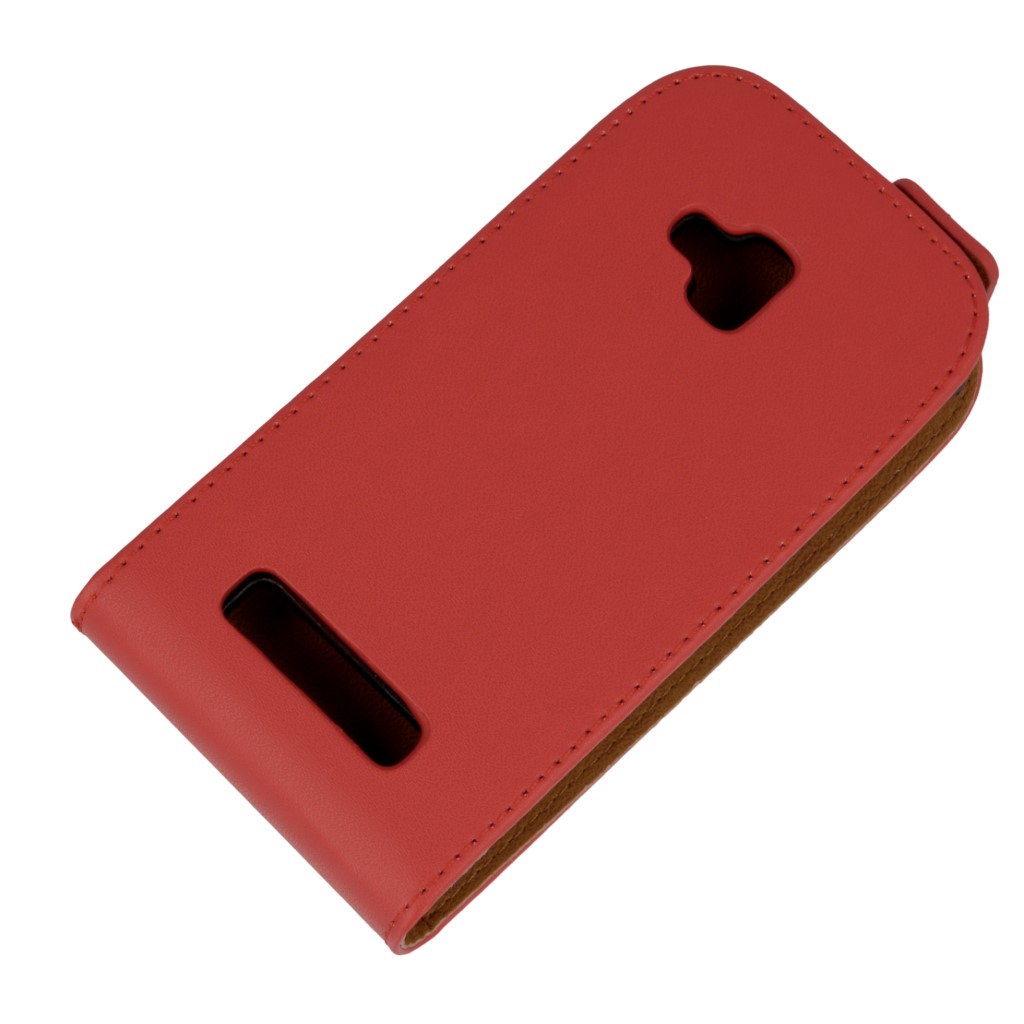 Pokrowiec z klapk na magnes Prestige Slim czerwony NOKIA Lumia 525 / 4