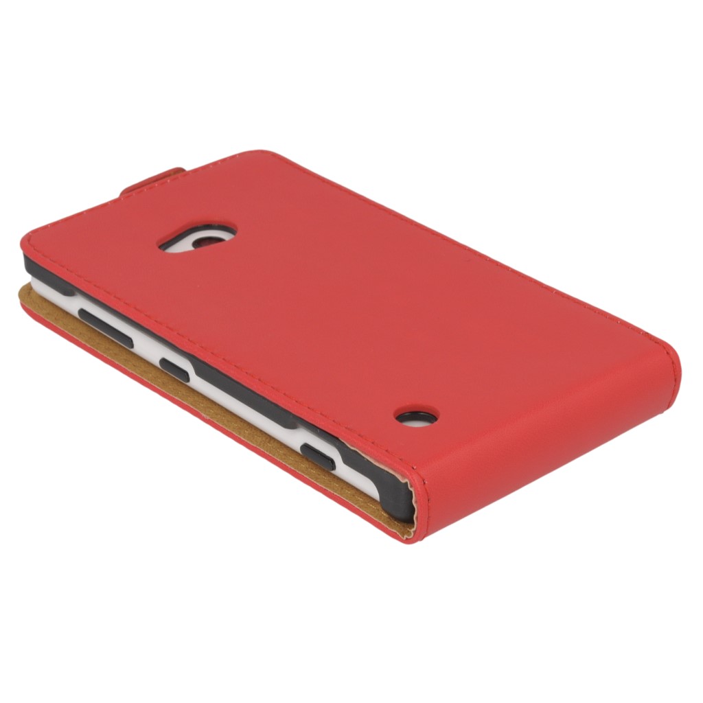 Pokrowiec z klapk na magnes Prestige Slim czerwony NOKIA Lumia 720 / 4
