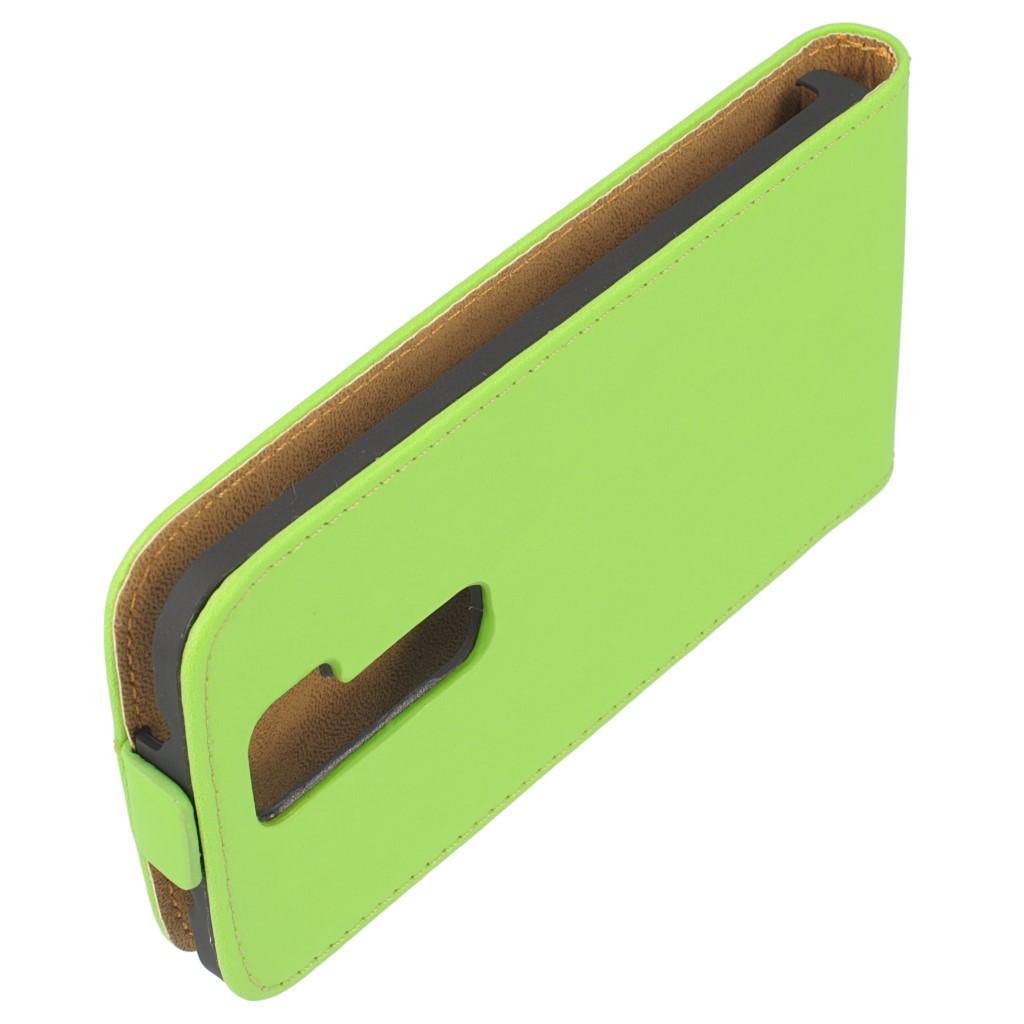 Pokrowiec z klapk na magnes Prestige Slim zielony NOKIA Lumia 625 / 3
