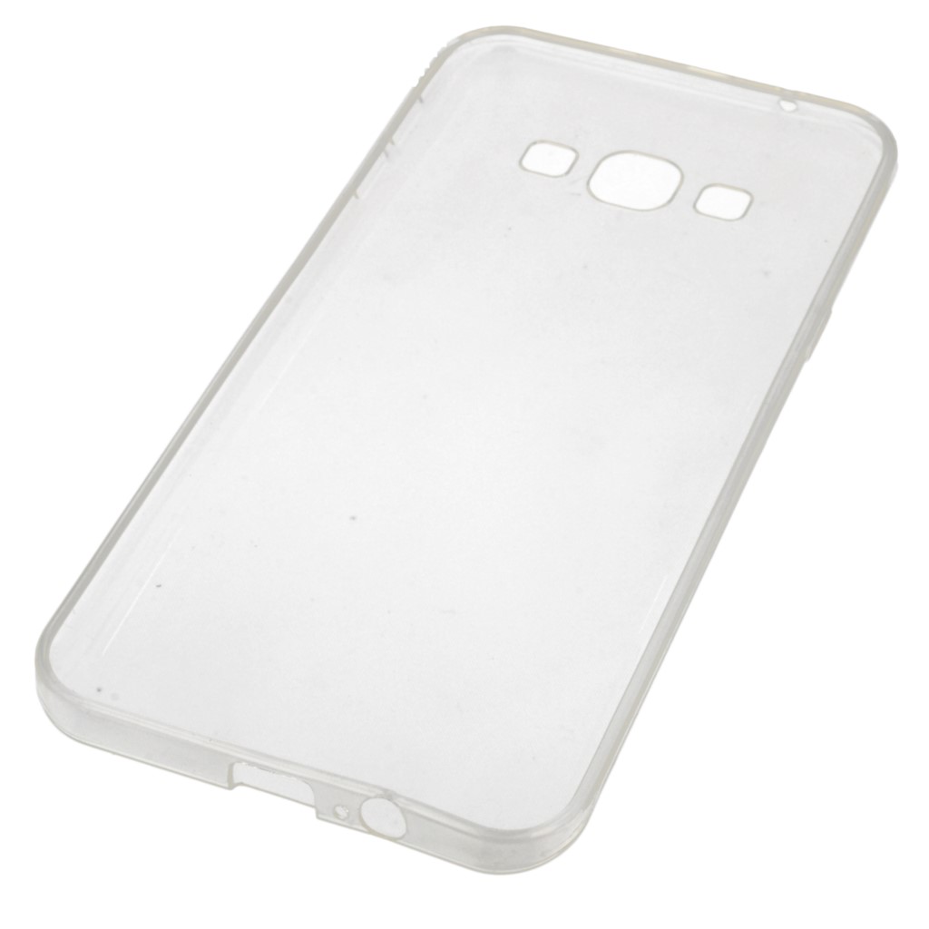 Pokrowiec silikonowe etui Back Case przeroczyste SAMSUNG Galaxy A8 / 3