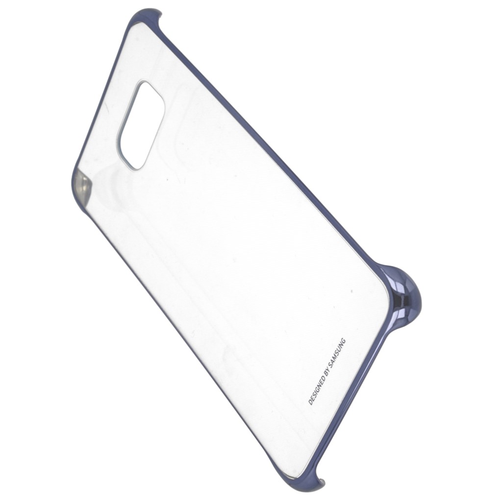 Pokrowiec Etui Clear Cover EF-QG928CBEGWW czarno-niebieski SAMSUNG Galaxy S6 Edge+ / 6