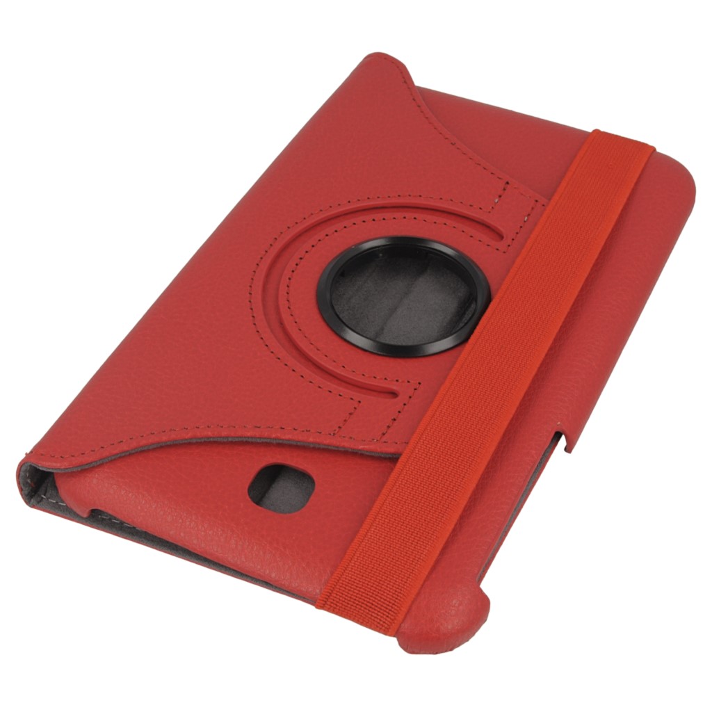 Pokrowiec etui obrotowe czerwone SAMSUNG Galaxy Tab 2 7.0