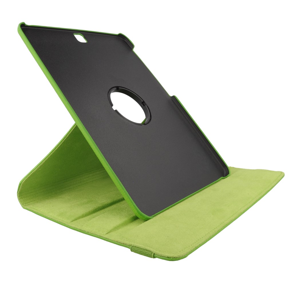 Pokrowiec etui obrotowe zielone APPLE iPad 2 / 7