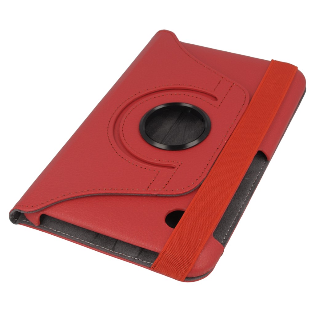 Pokrowiec etui obrotowe czerwone SAMSUNG Galaxy Tab 3 7.0