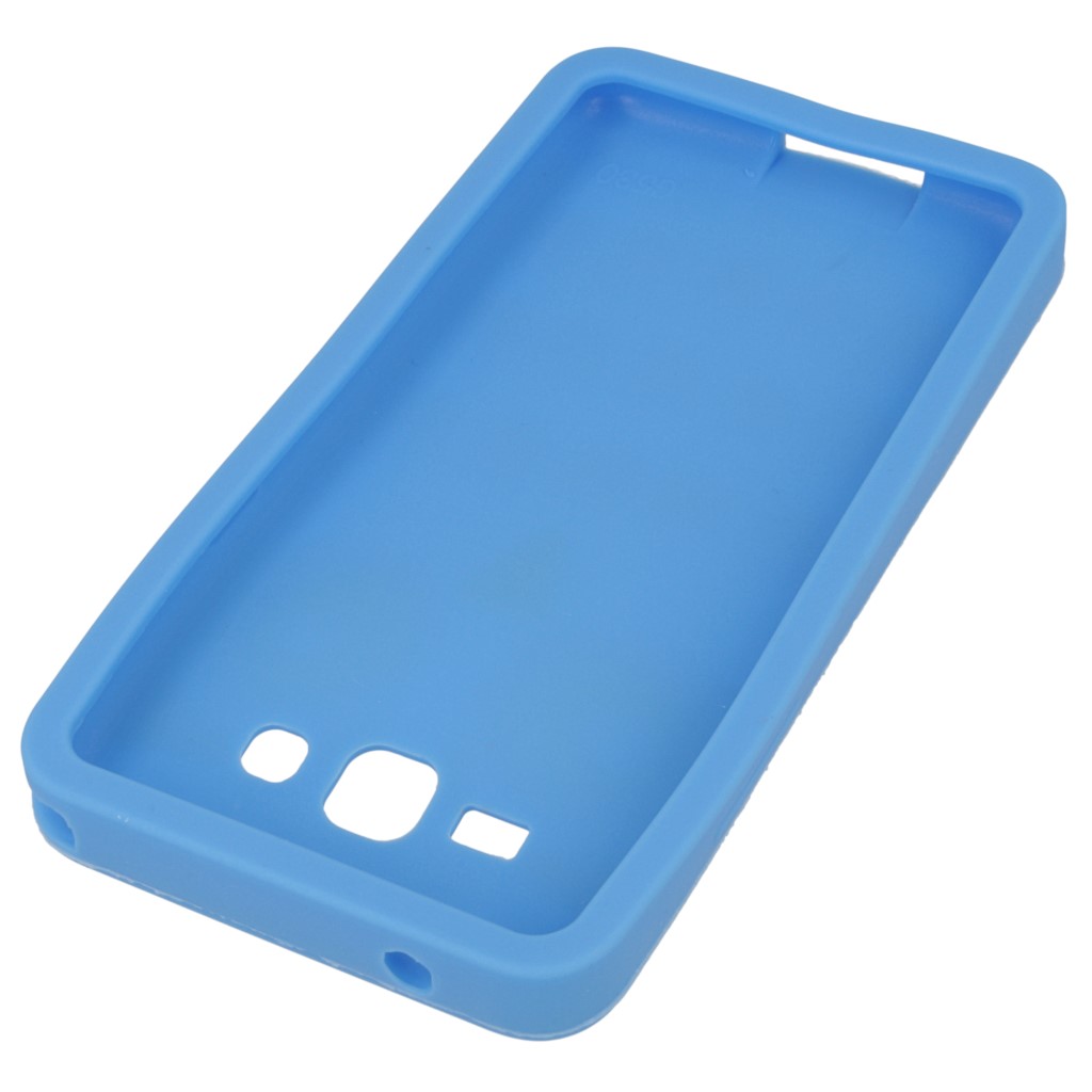 Pokrowiec etui silikonowe 3D Sowa niebieska SAMSUNG GT-i9060 Galaxy Grand Neo / 4