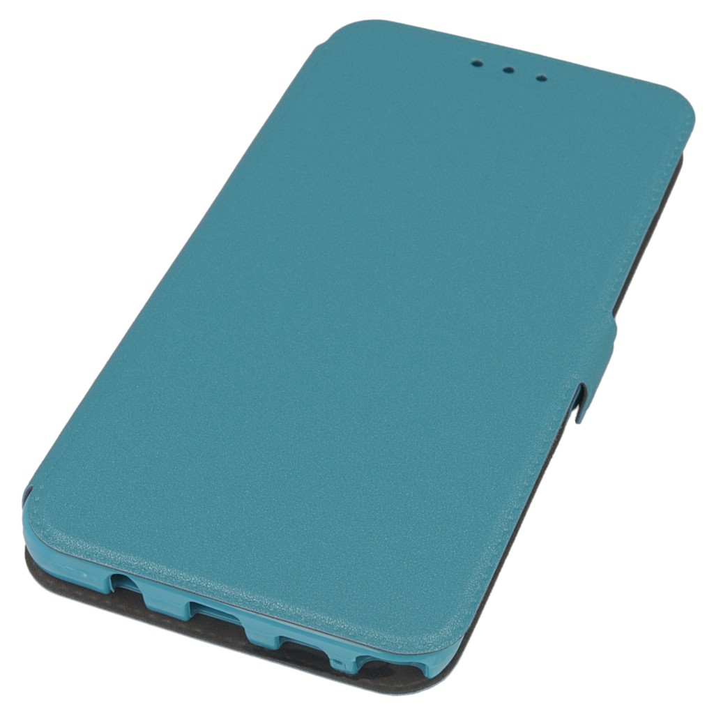 Pokrowiec etui Flexi Book niebieskie SAMSUNG Galaxy Note 5 / 2