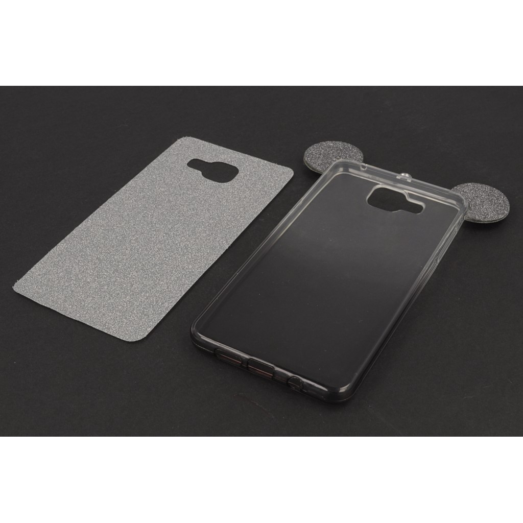 Pokrowiec back case brokatowa Myszka czarny SAMSUNG Galaxy A5 (2016) / 9