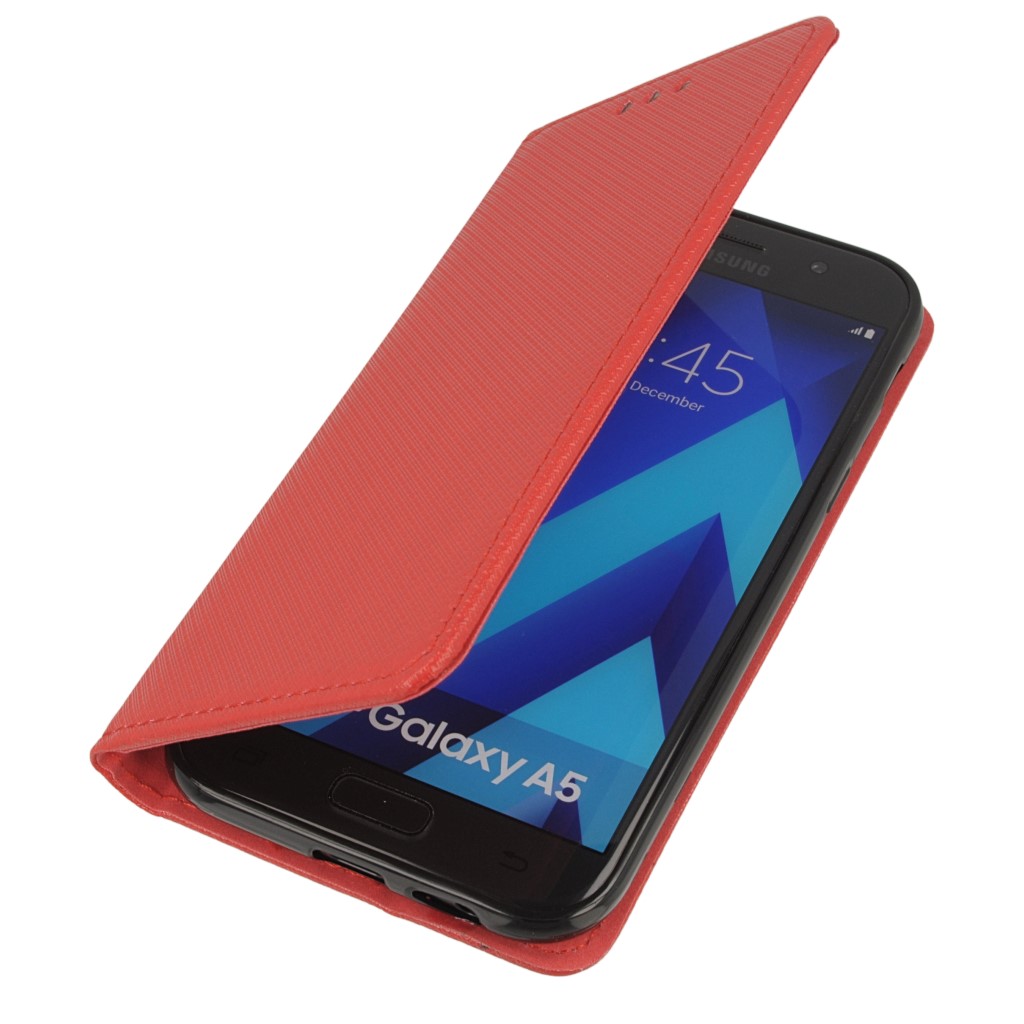Pokrowiec etui z klapk Magnet Book czerwone SAMSUNG Galaxy A5 (2017)