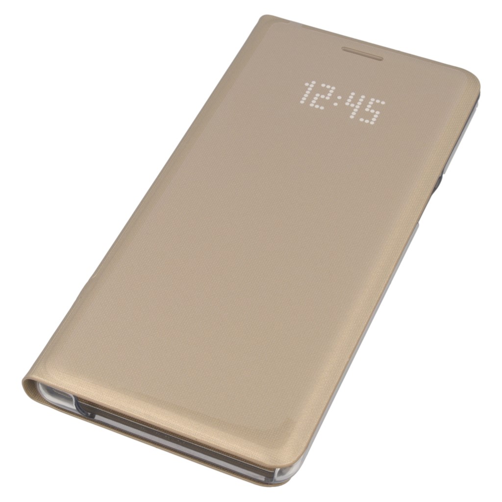 Pokrowiec etui Flip  Wallet EF-NN930PF zoty SAMSUNG Galaxy Note 7