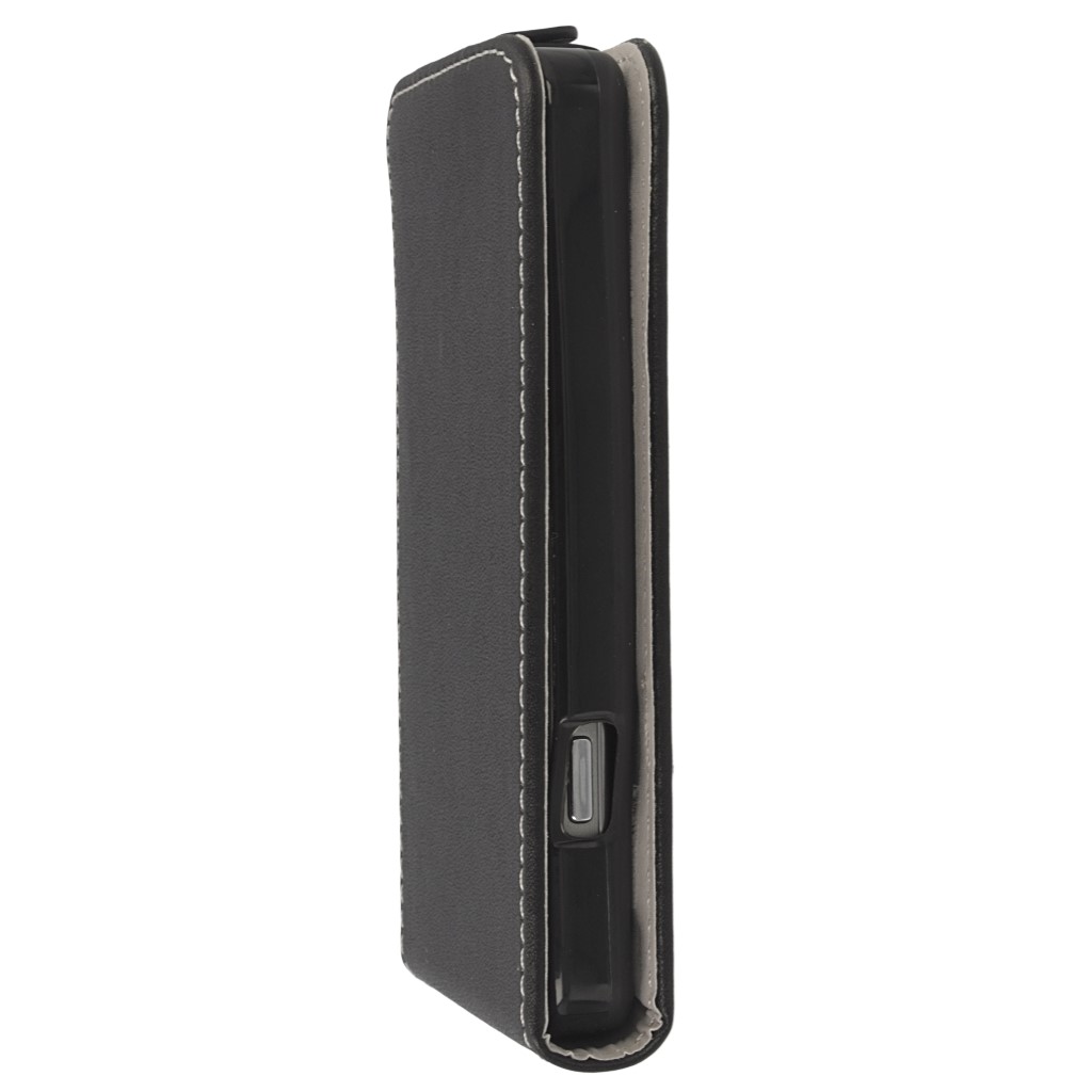 Pokrowiec z klapką na magnes Prestige Slim Flexi czarny SAMSUNG S5610 / 6