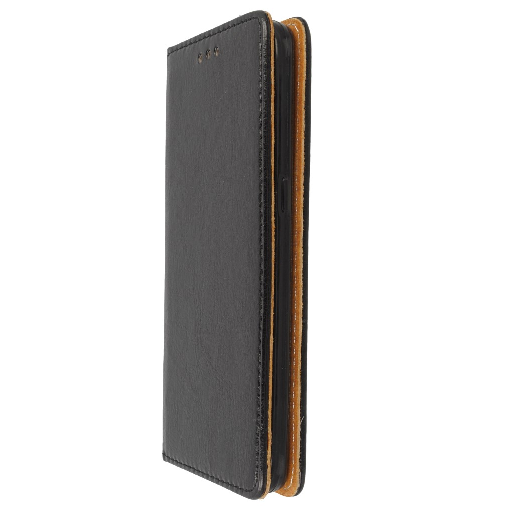 Pokrowiec etui skrzane Flexi Book Special czarne SAMSUNG Galaxy S7 / 6