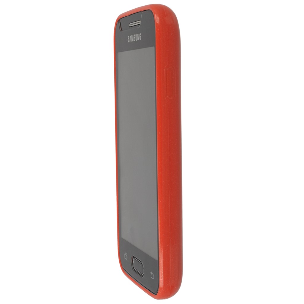 Pokrowiec silikonowe etui BACK CASE czerwone SAMSUNG Galaxy Ace 4 LTE / 6