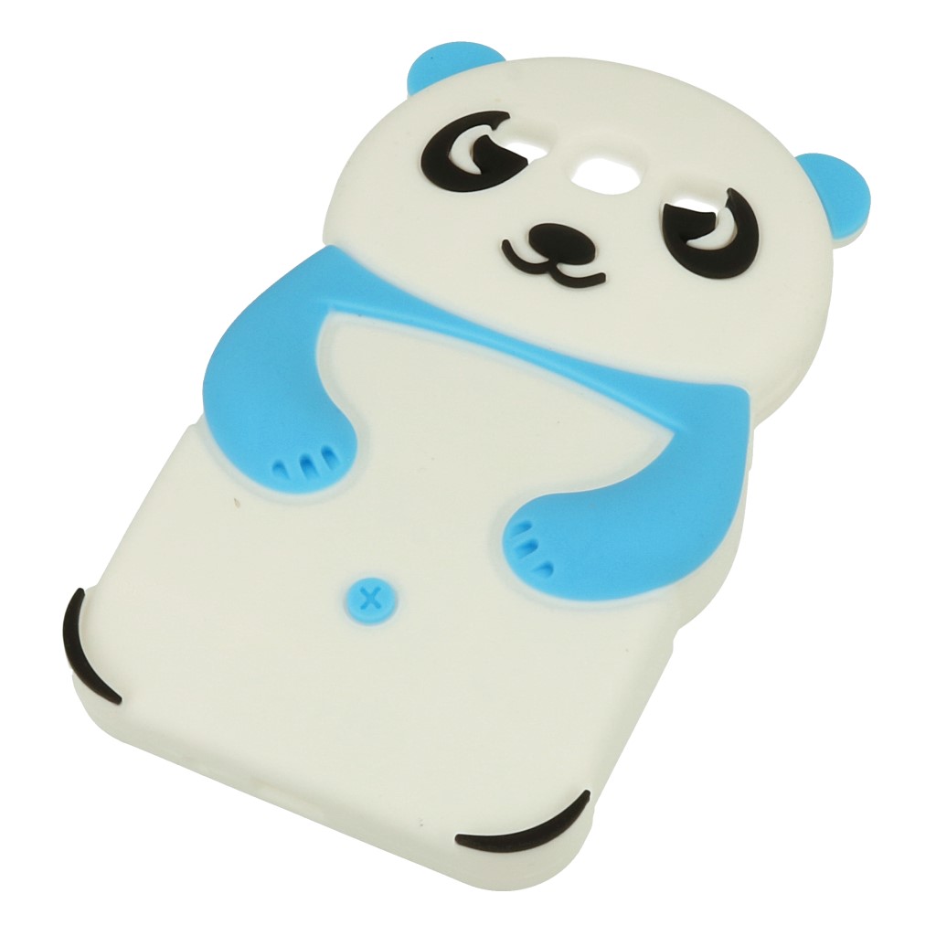 Pokrowiec etui silikonowe 3D Panda niebieskie SAMSUNG GT-i9300 Galaxy S III
