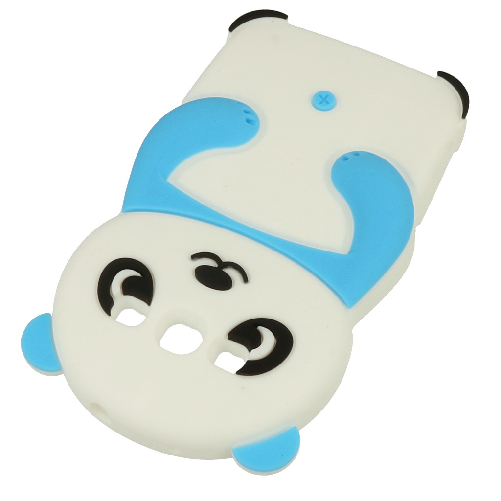 Pokrowiec etui silikonowe 3D Panda niebieskie SAMSUNG GT-i9300 Galaxy S III / 2
