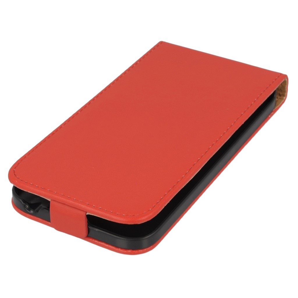 Pokrowiec z klapk na magnes Prestige Slim czerwony HUAWEI Ascend Y550 LTE / 2