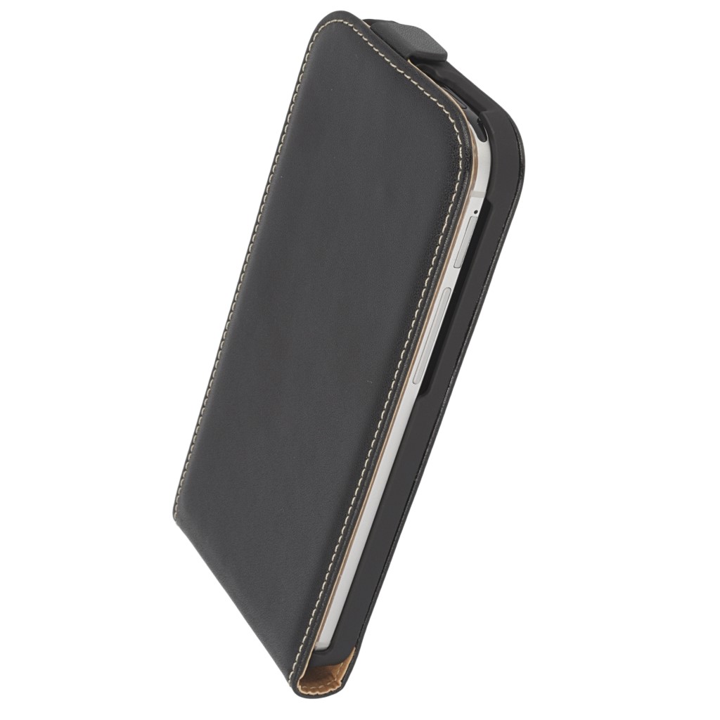 Pokrowiec z klapk na magnes Prestige Slim czarny HTC Desire 820 mini / 5